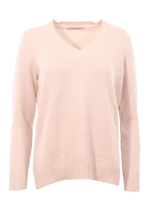 Collo a v in lana e cashmere LA FILERIA | 13202/12800113